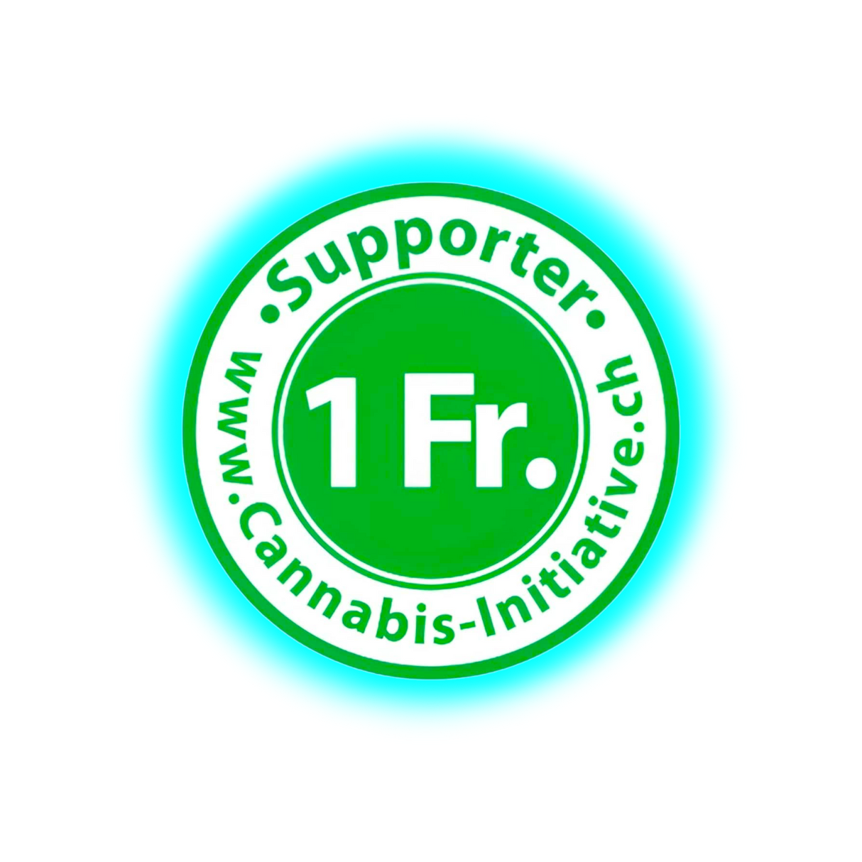 1Fr. Cannabis Initiative Support Sticker