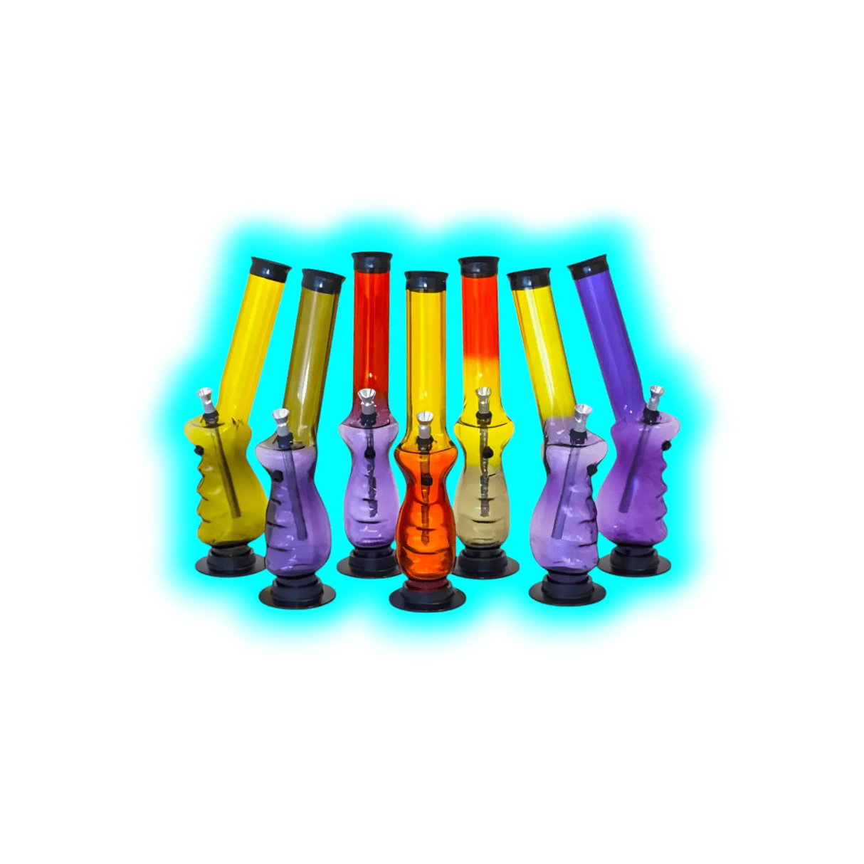 Acryl Bong 30cm Assort