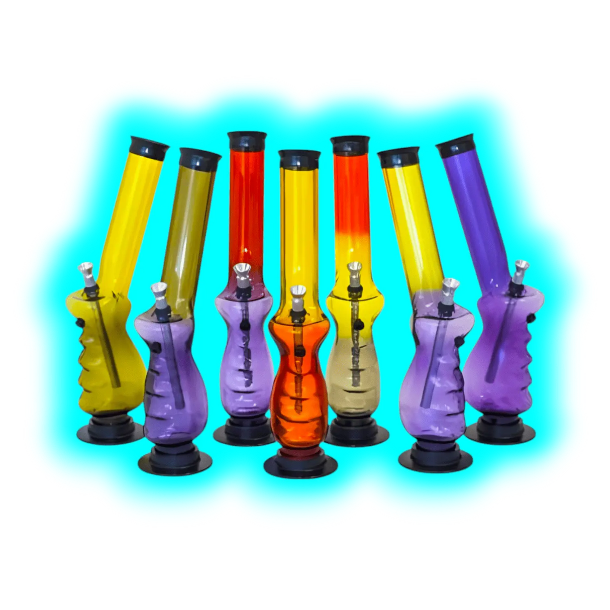 Acryl Bong 30cm Assort