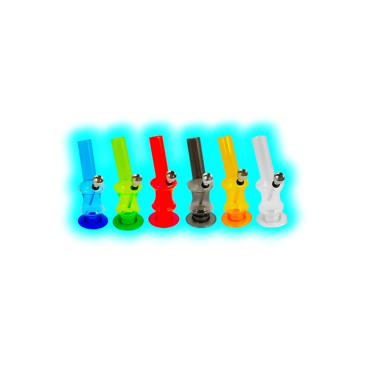 Acryl Mini Bong Joystick Assort.