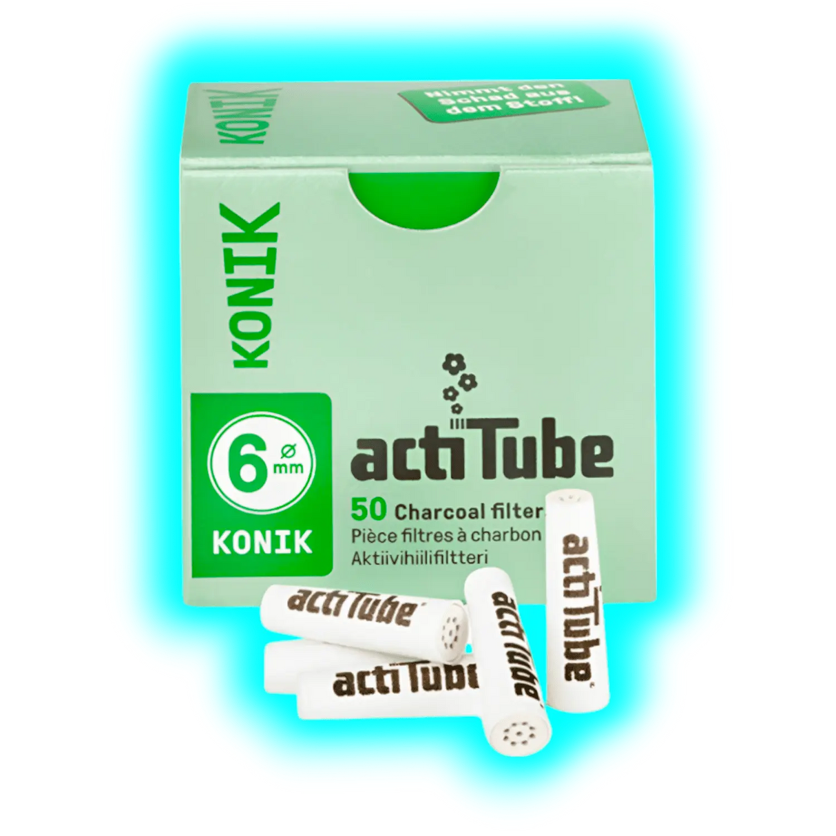 actiTube Konik 6mm 50pcs