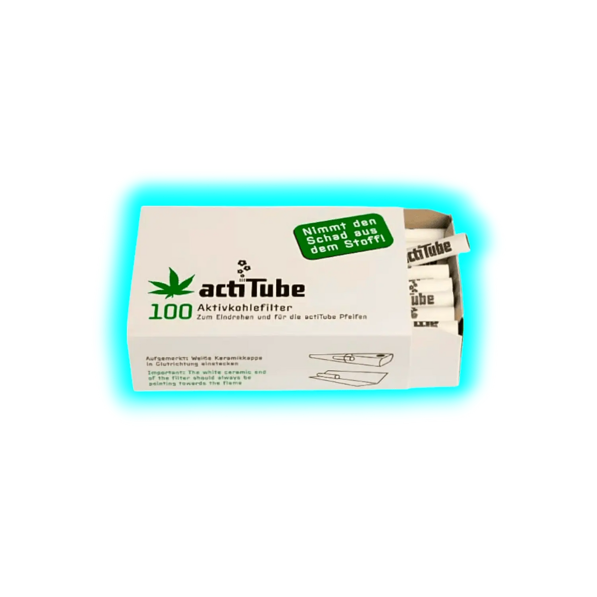 actiTube REGULAR 8mm 100pcs