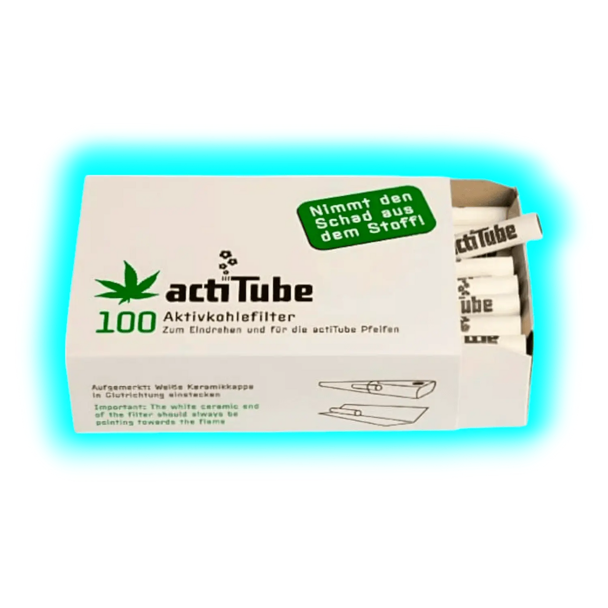 actiTube REGULAR 8mm 100pcs