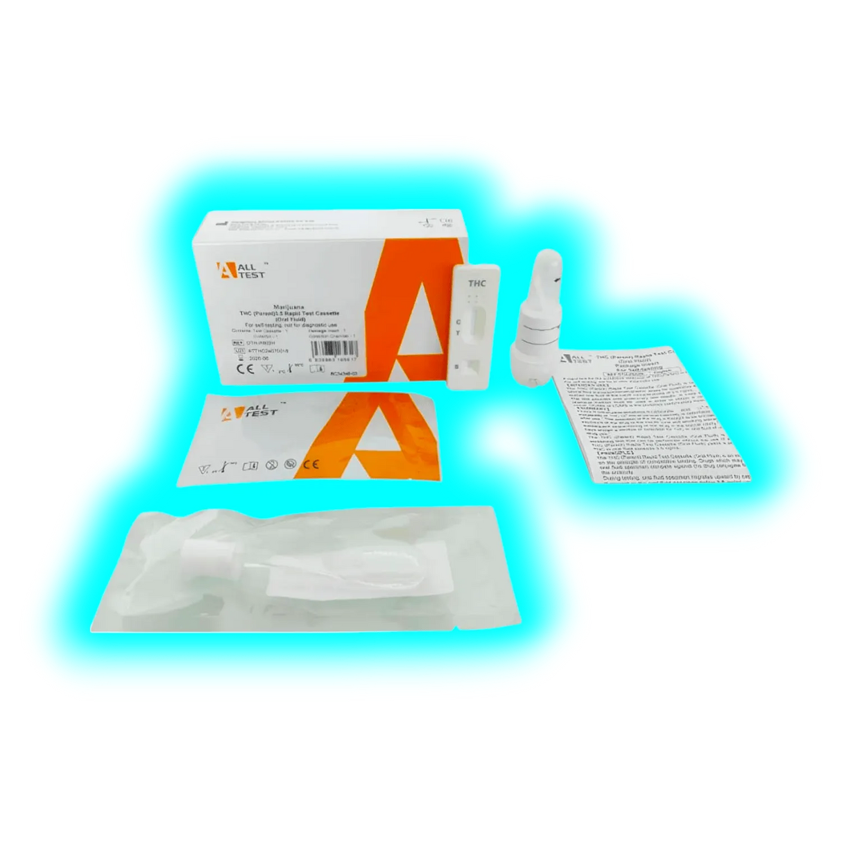 All Test Marihuana THC 3.5 Schnelltest Kassette (Mundflüssigkeit)