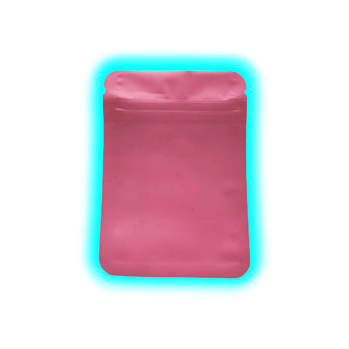 Alu Bag Smell Proof 65x60mm Pink Matte 100pcs