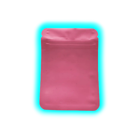 Alu Bag Smell Proof 65x60mm Pink Matte 100pcs