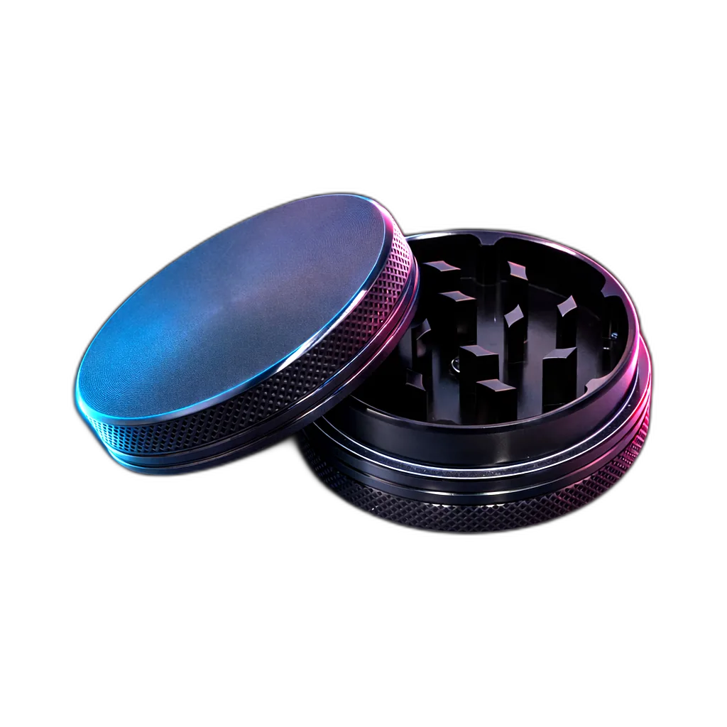 Aluminium Grinder Black 2 Parts 50mm