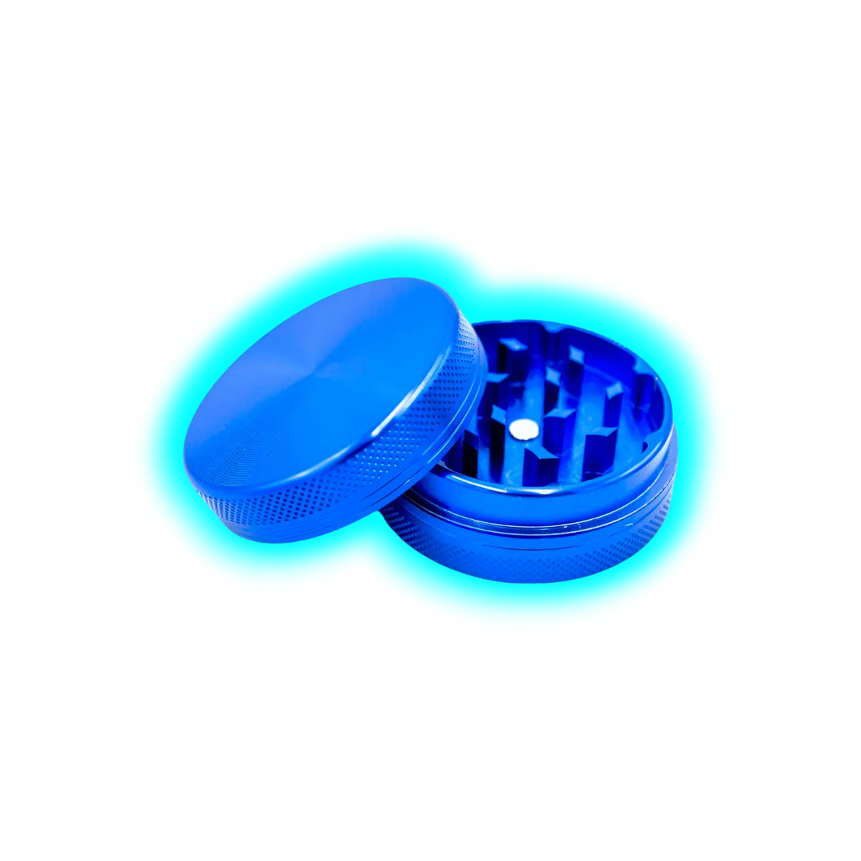 Aluminium Grinder Blue 2 Parts 50mm