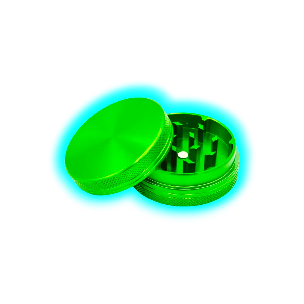 Aluminium Grinder Green 2 Parts 50mm