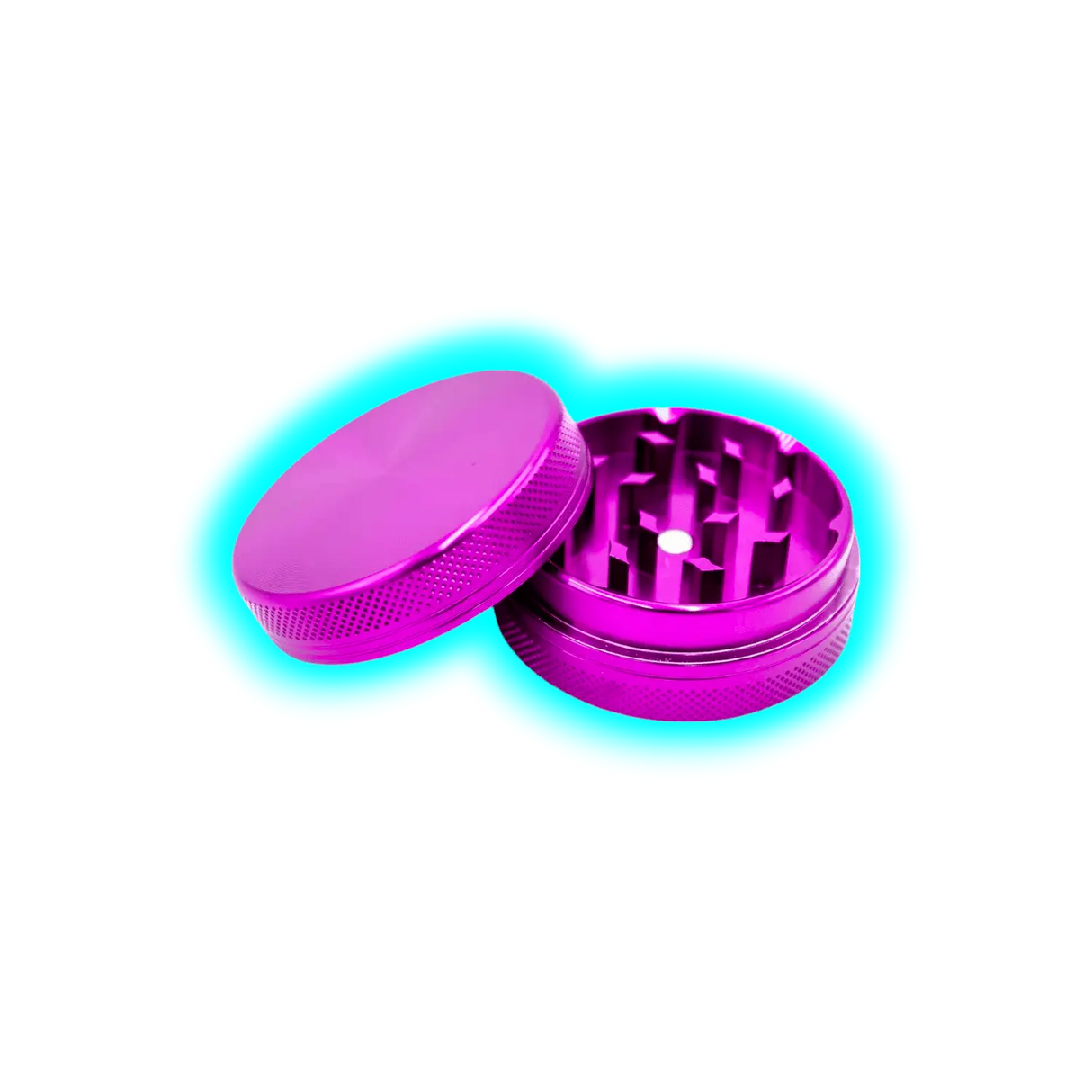 Aluminium Grinder Purple 2 Parts 50mm