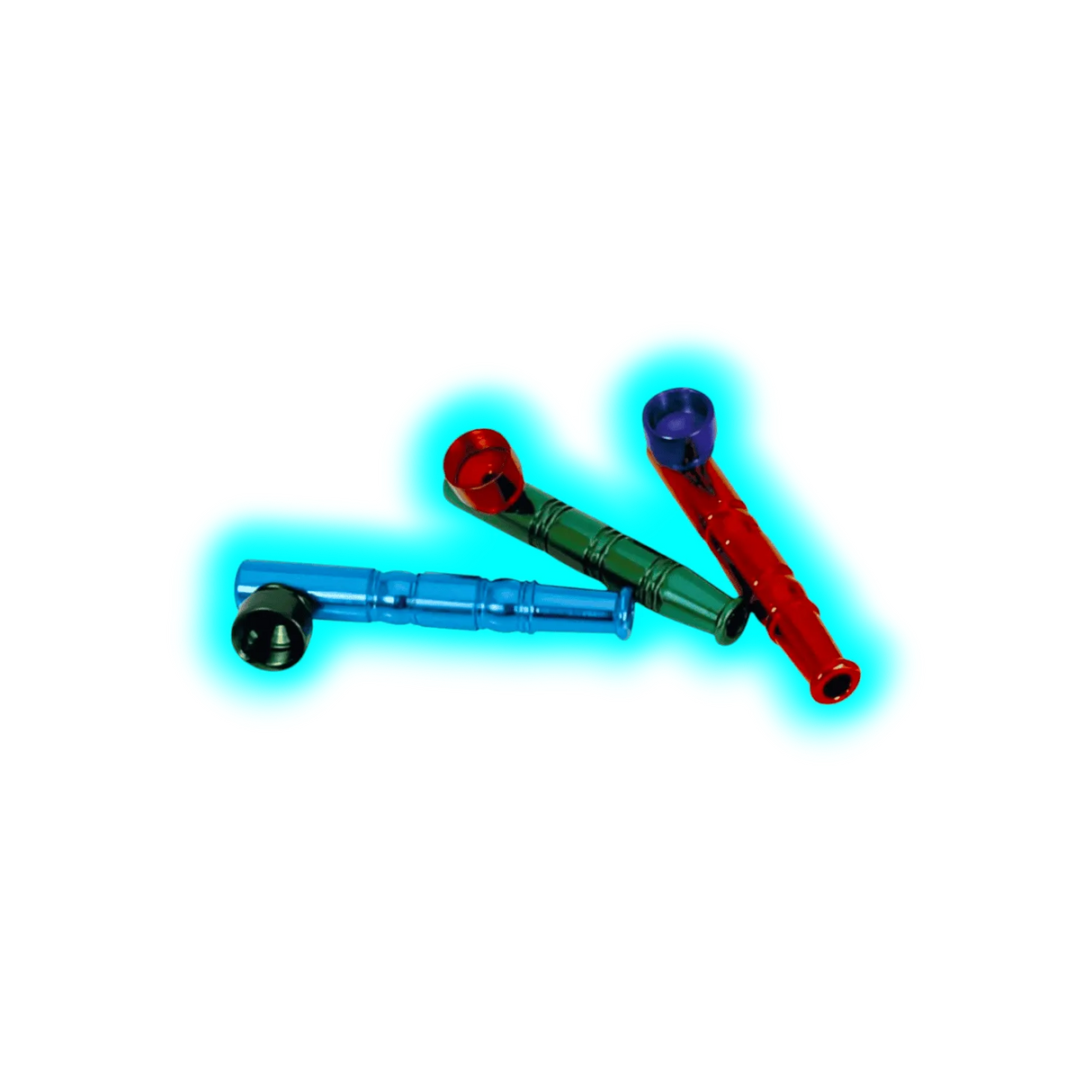 Aluminium Pfeife farbig