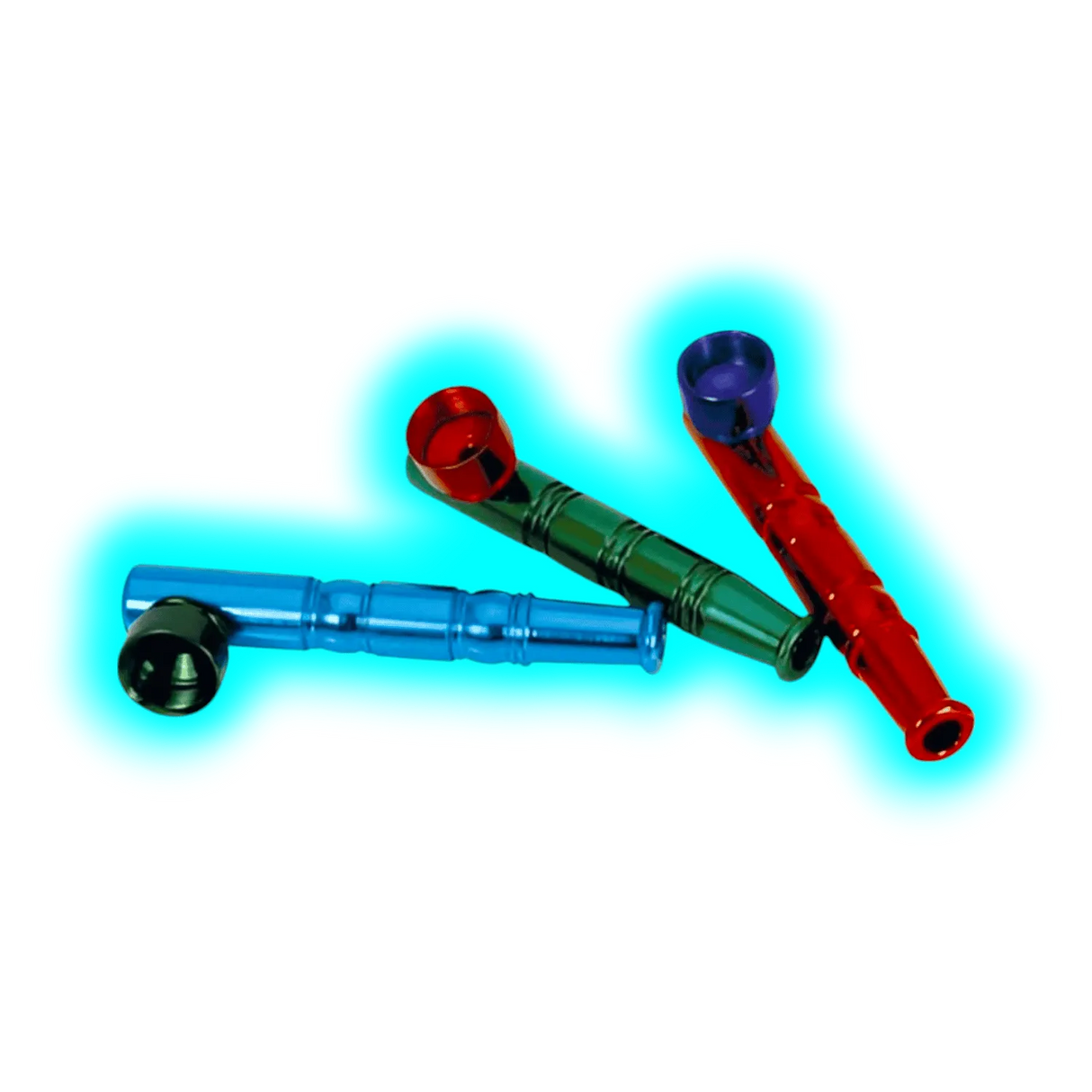 Aluminium Pfeife farbig