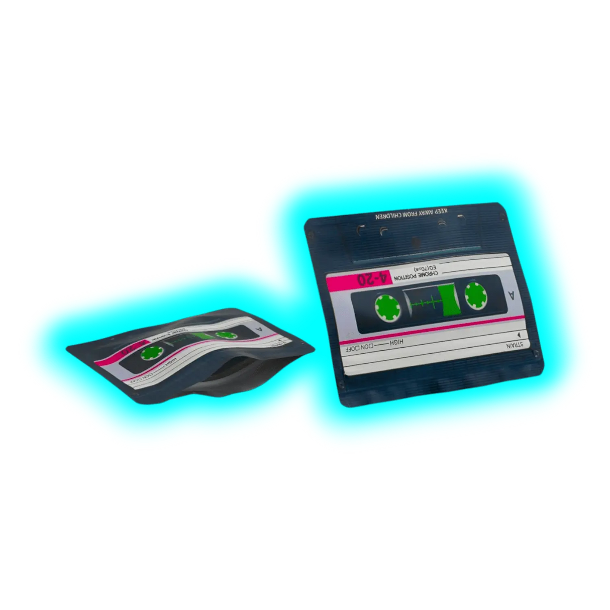 Amsterdam Casette Smellproof Bags 102 x 76mm 10pcs