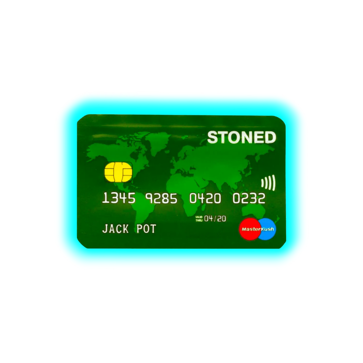 Amsterdam Credit Card Smellproof Bags 85 x 55mm 10pcs