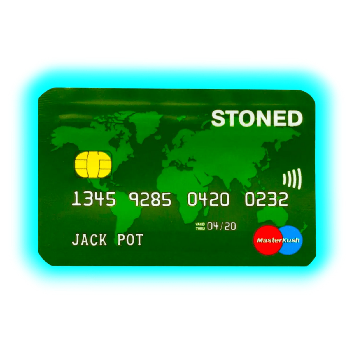 Amsterdam Credit Card Smellproof Bags 85 x 55mm 10pcs