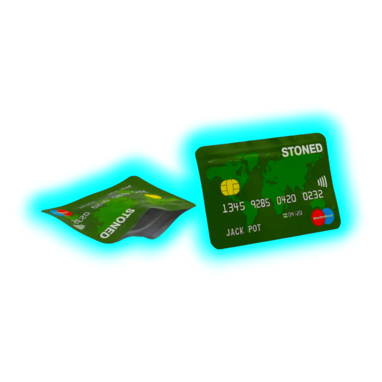 Amsterdam Credit Card Smellproof Bags 85 x 55mm 10pcs