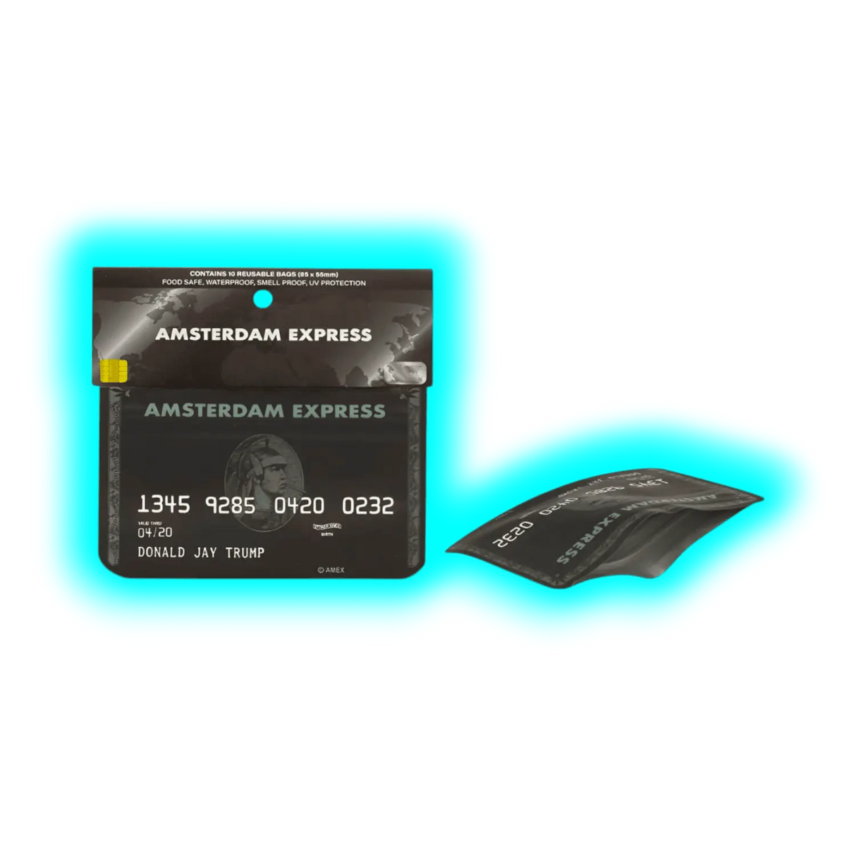 Amsterdam Express Smellproof Bags 85 x 55mm 10pcs