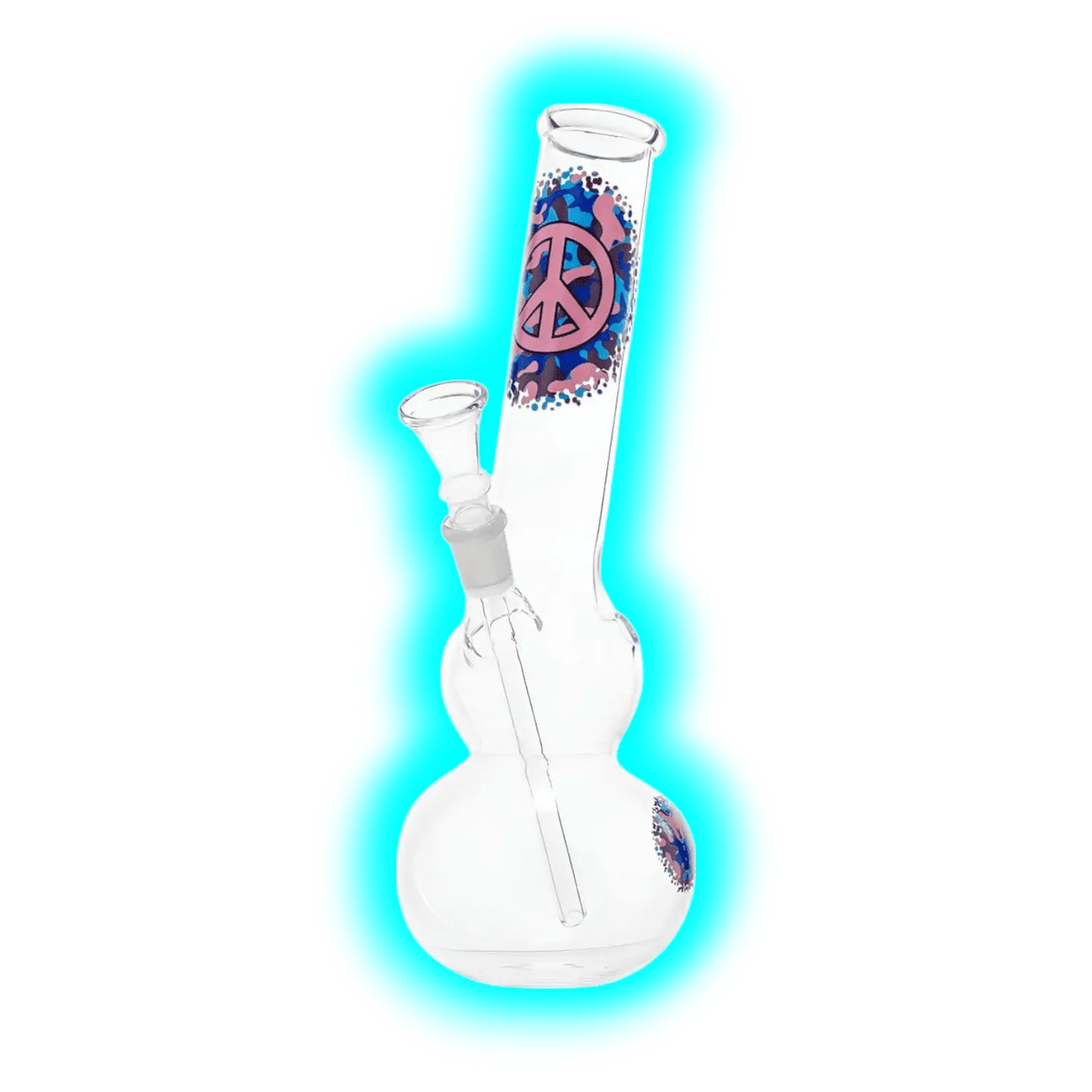 Amsterdam Greenline Glasbong Pink 21cm