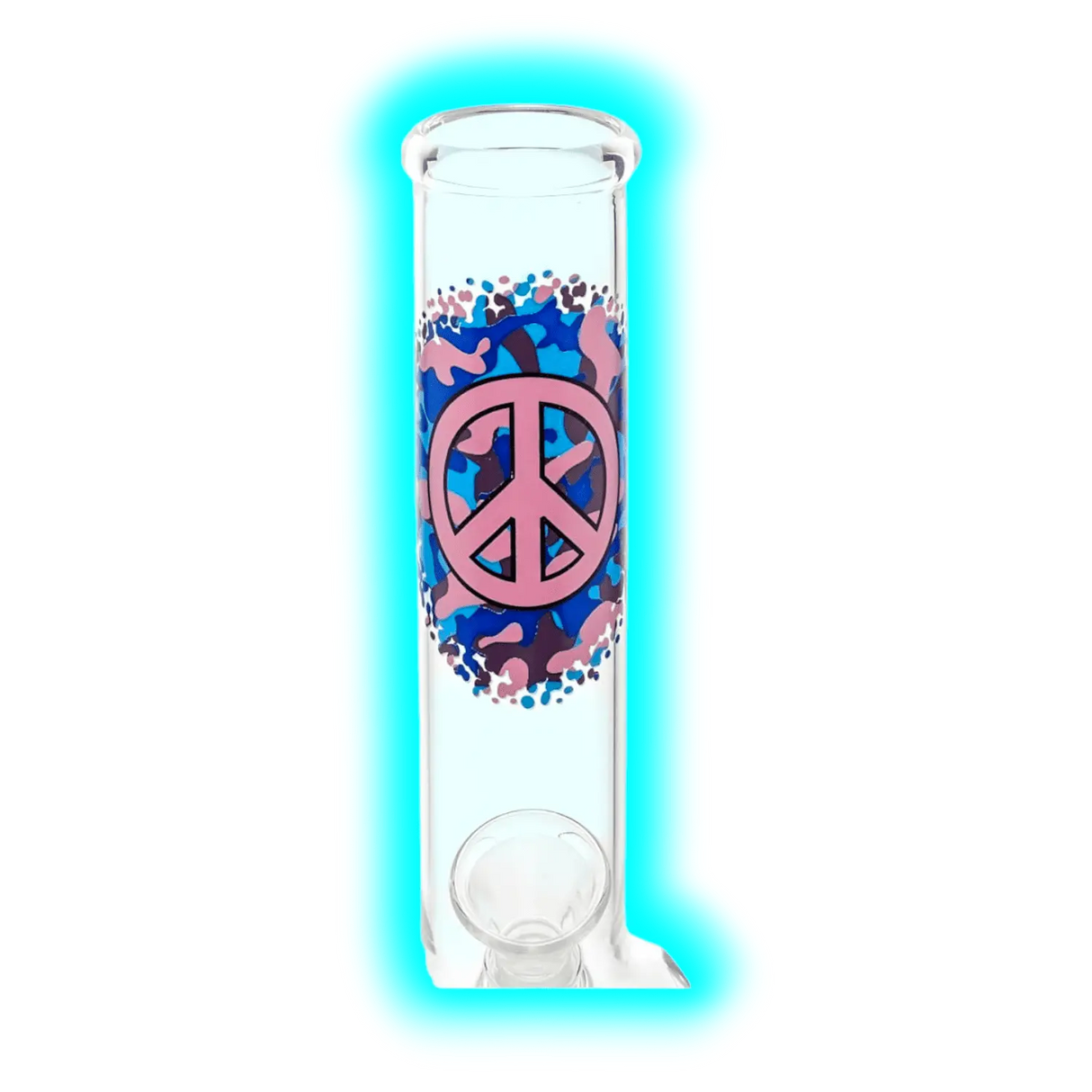 Amsterdam Greenline Glasbong Pink 21cm