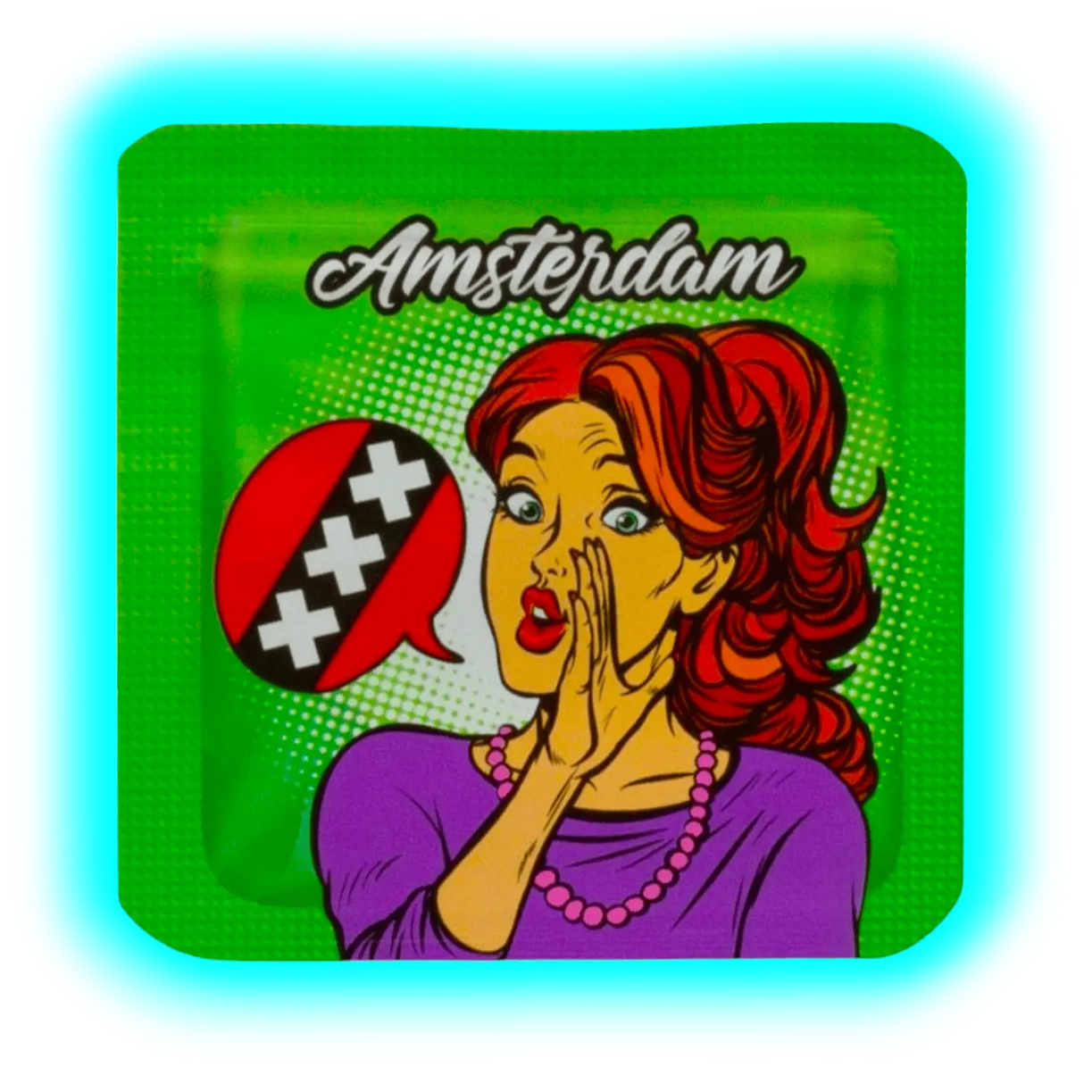 Amsterdam XXX Smellproof Bags 64x 64mm 10pcs