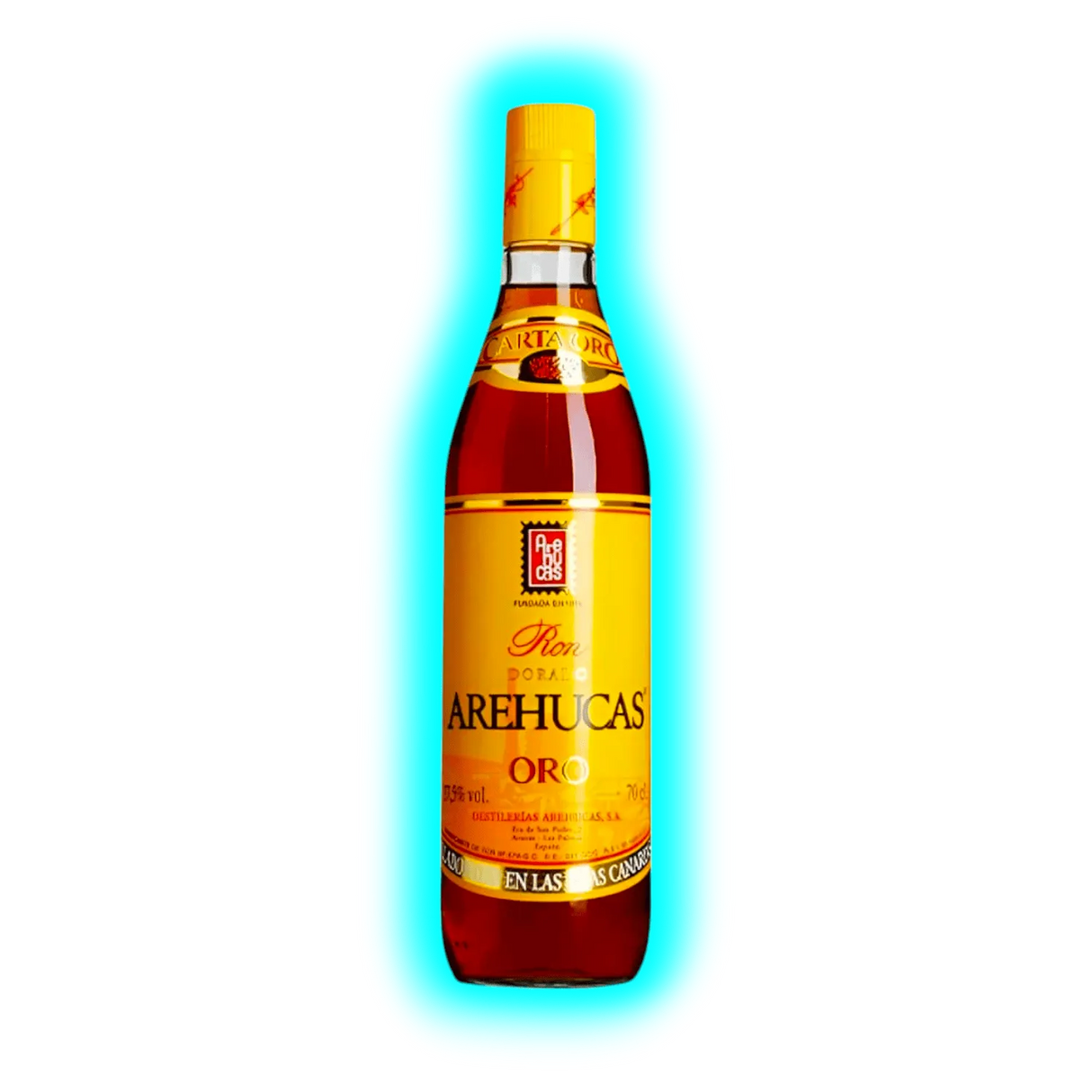 Arehucas Goldener Rum/ Ron Oro 70cl