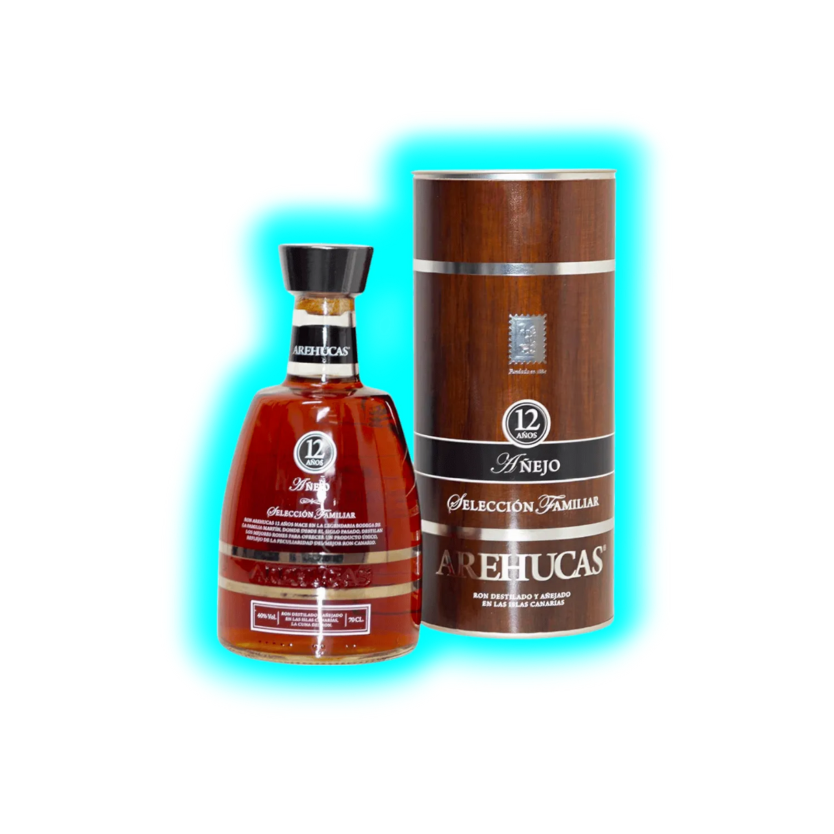 Arehucas Ron Anejo 12 Jahre Selection Familiar 70cl 40%