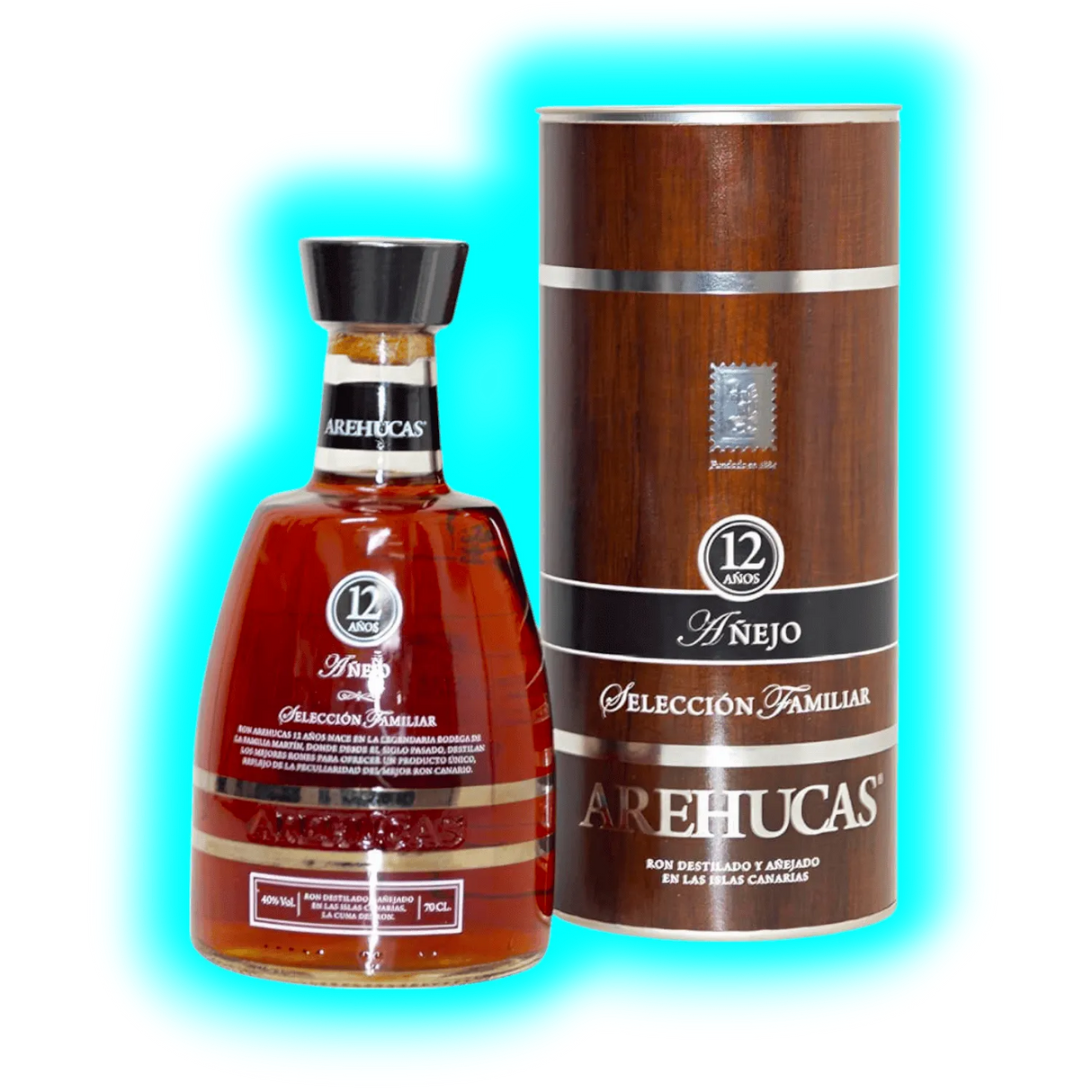 Arehucas Ron Anejo 12 Jahre Selection Familiar 70cl 40%