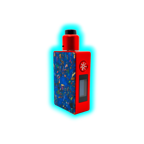 Asmodus Spruzza 80W Squonker Kit Mosaic Edition Red/Blue + Oni-One RDA