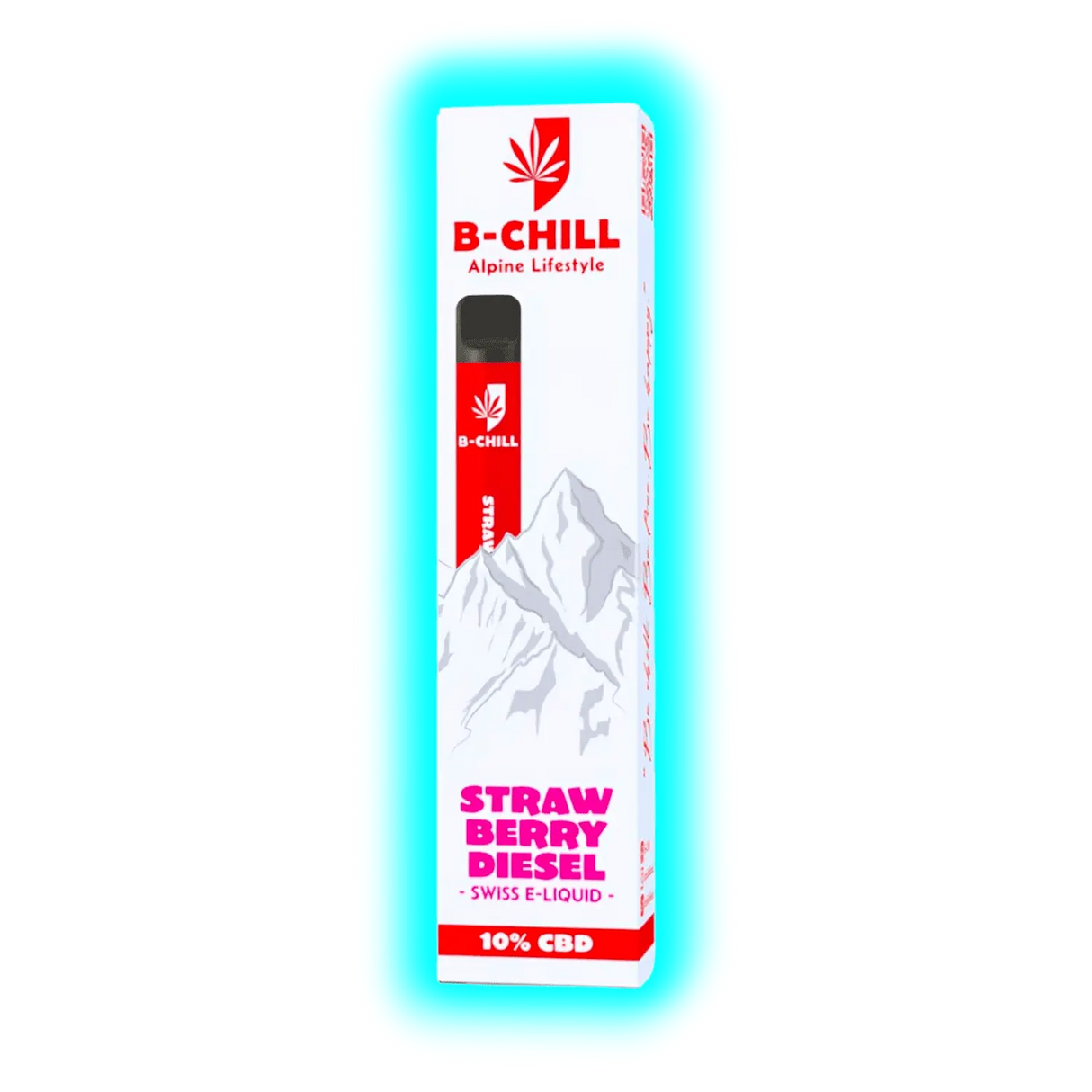 B-Chill Strawberry Diesel Vapepen 10% CBD 2ml