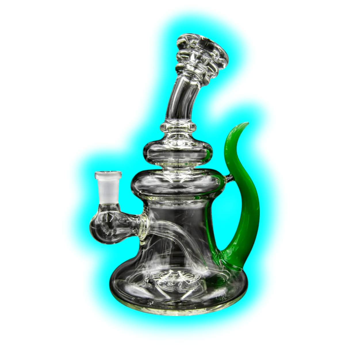 Badabing Glas Badabang Green Horn 10mm