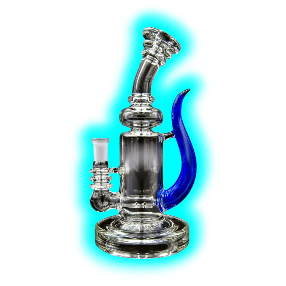 Badabing Glas Badabull Blue Horn 10mm