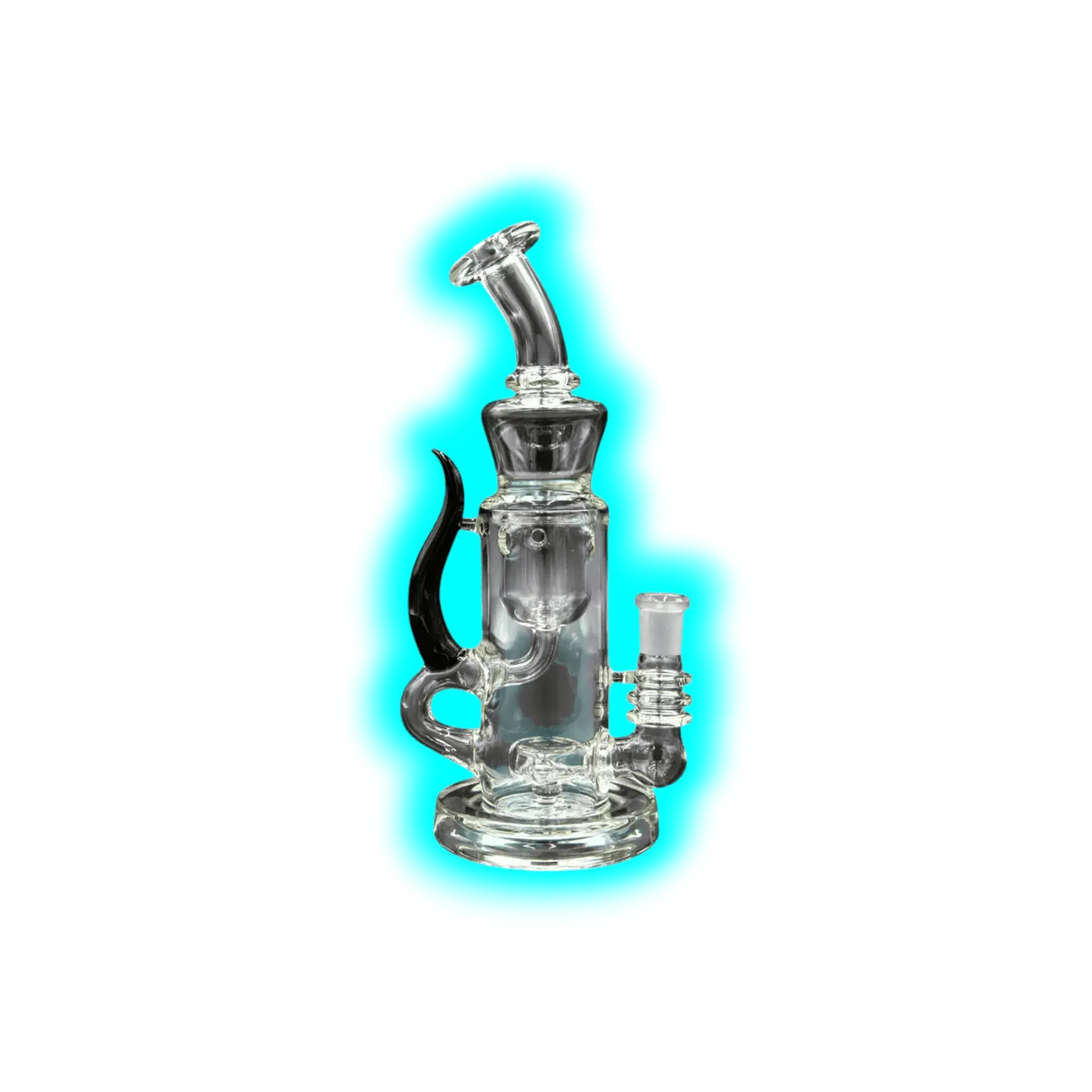 Badabing Glas Special Edition Incycler 14mm Black Horn Unikat