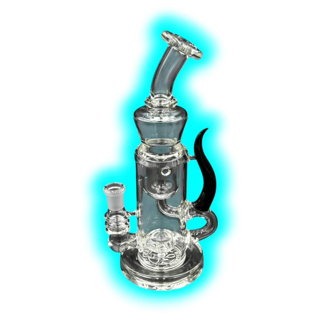 Badabing Glas Special Edition Incycler 14mm Black Horn Unikat