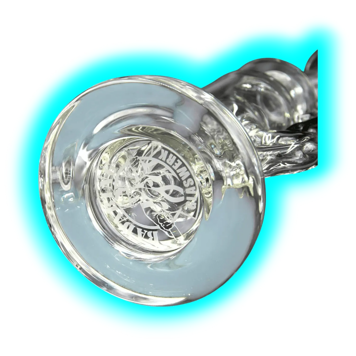 Badabing Glas Special Edition Incycler 14mm Black Horn Unikat