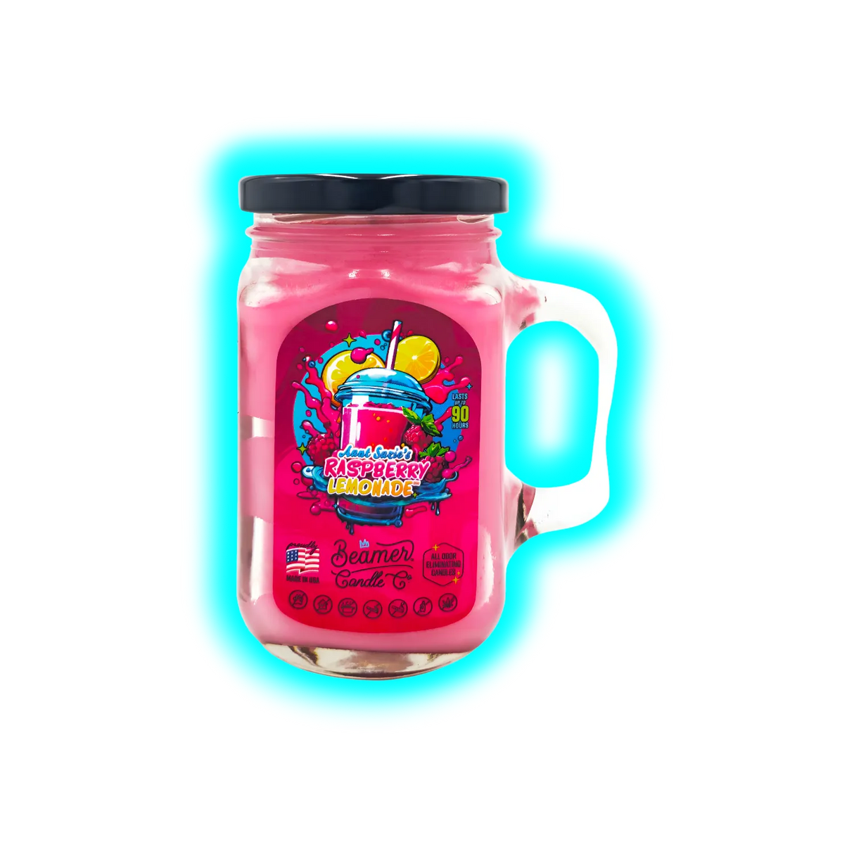 Beamer Candles Co Aunt Suzies Raspberry Lemonade