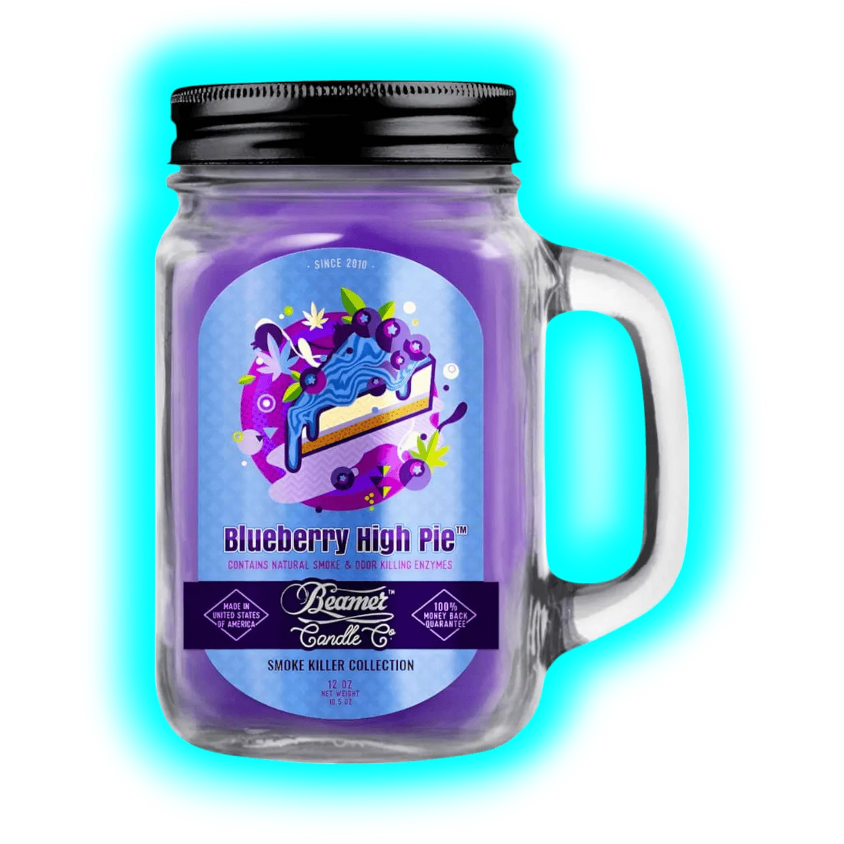 Beamer Candles Co Blueberry High Pie
