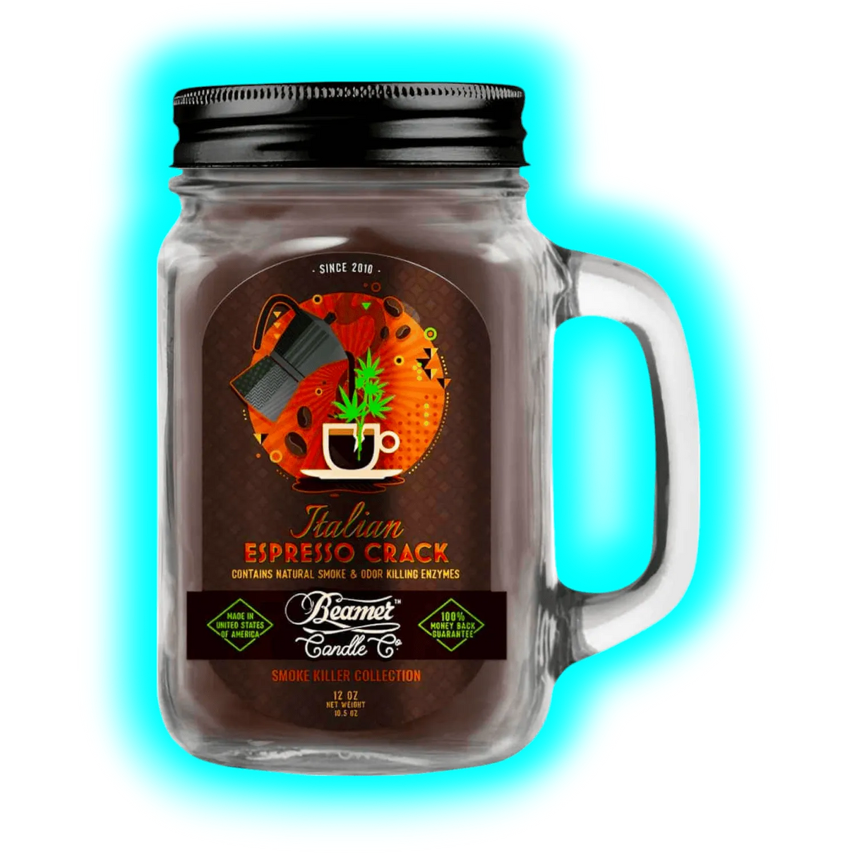 Beamer Candles Co Italian Espresso Crack