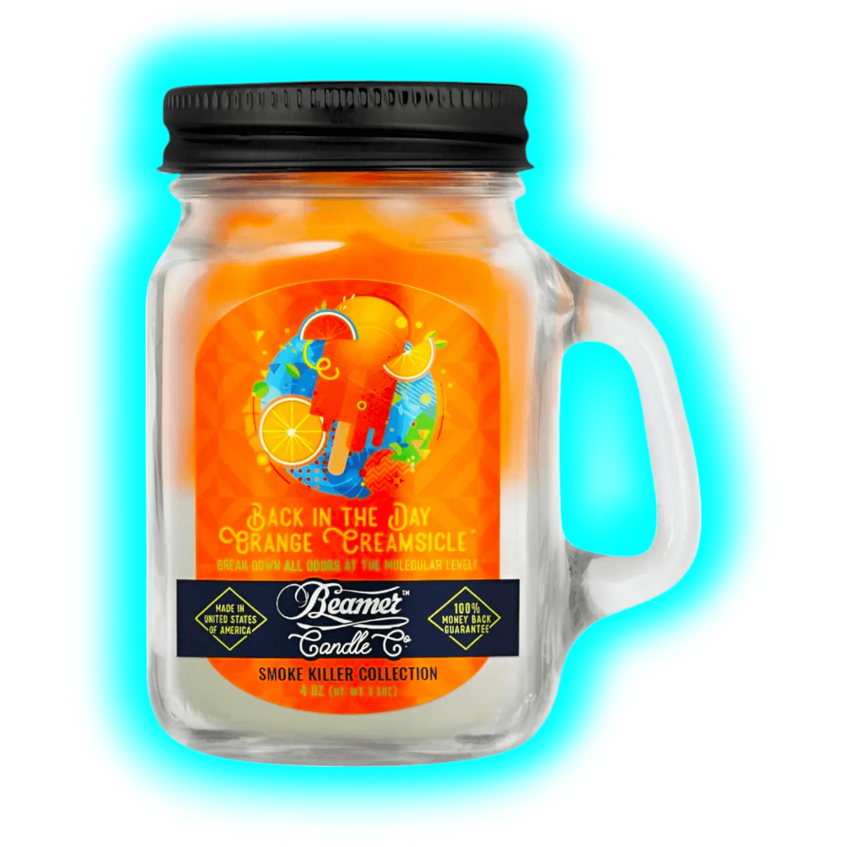 Beamer Candles Co Mini Back In The Days Orange Creamsicle