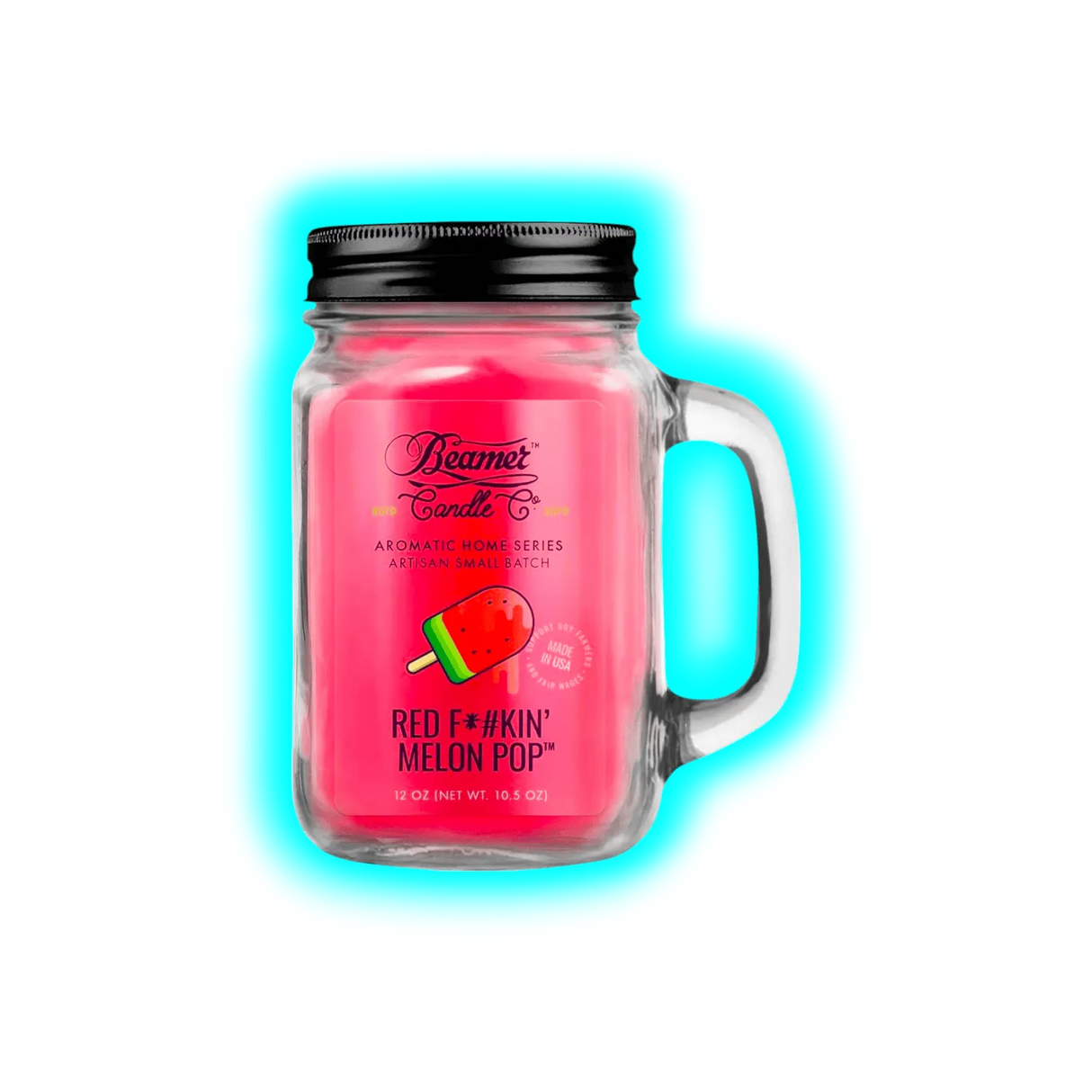 Beamer Candles Co Red F*//kin Melon Pop