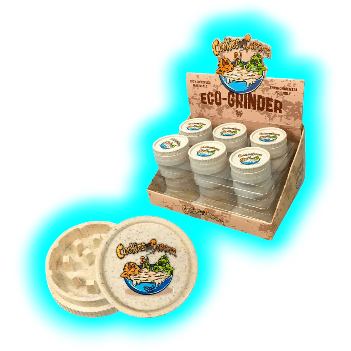 Best Buds Eco Grinder Cookies and Cream 53mm