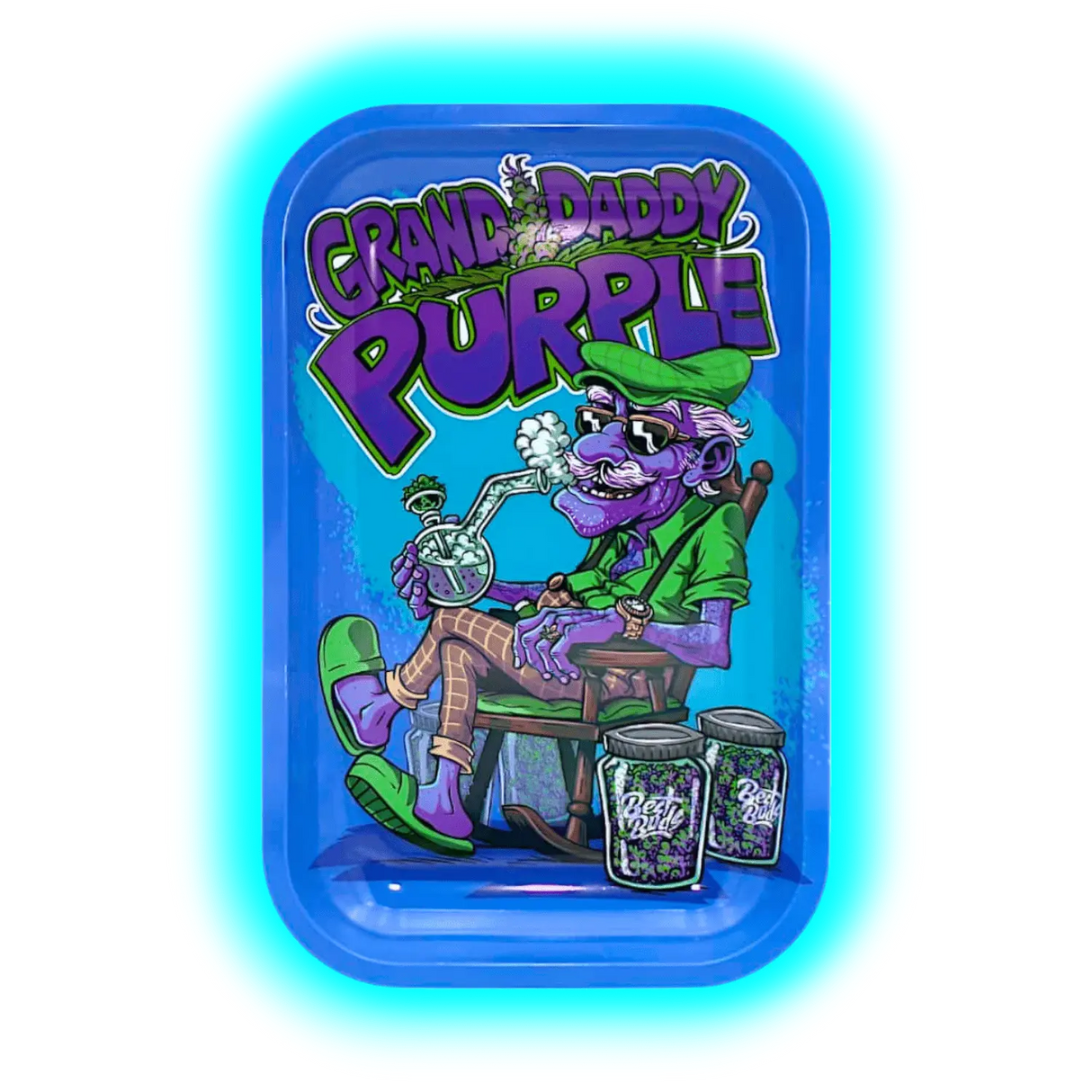 Best Buds Rolling Tray M Grand Daddy Purple 175 x 275mm