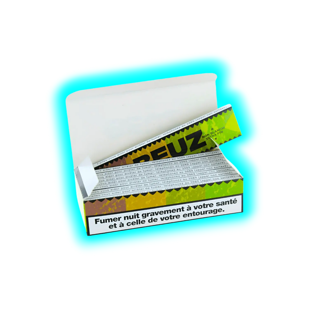 Beuz Papers King Size Slim Brown Unbleached Box 10pcs
