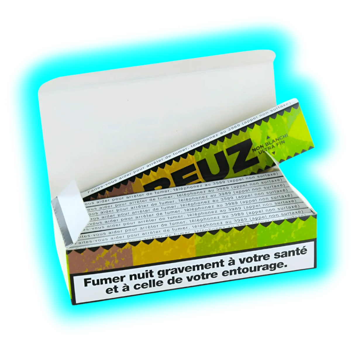 Beuz Papers King Size Slim Brown Unbleached Box 10pcs