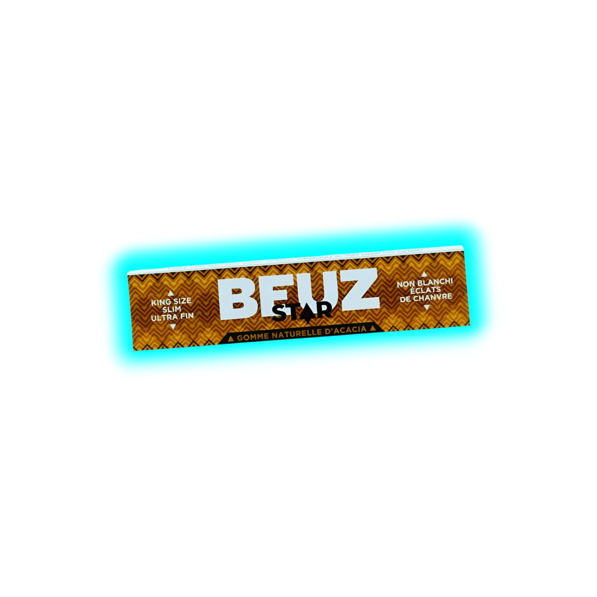 Beuz Papers King Size Slim Star Unbleached 1pc