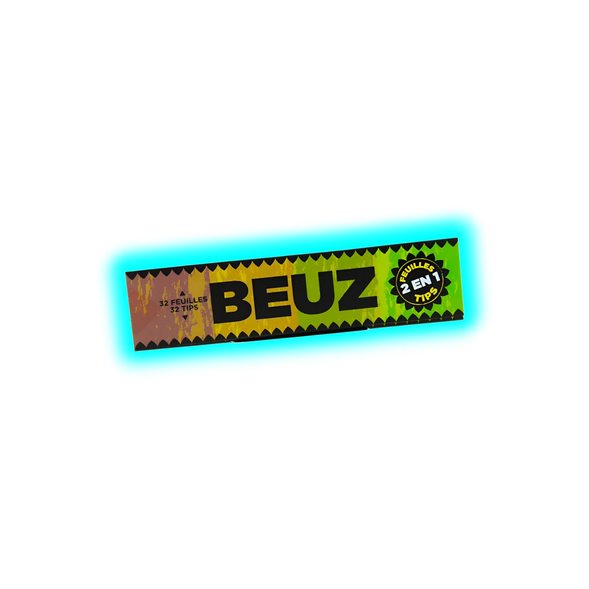 Beuz Papers King Size Slim + Tips Brown Unbleached