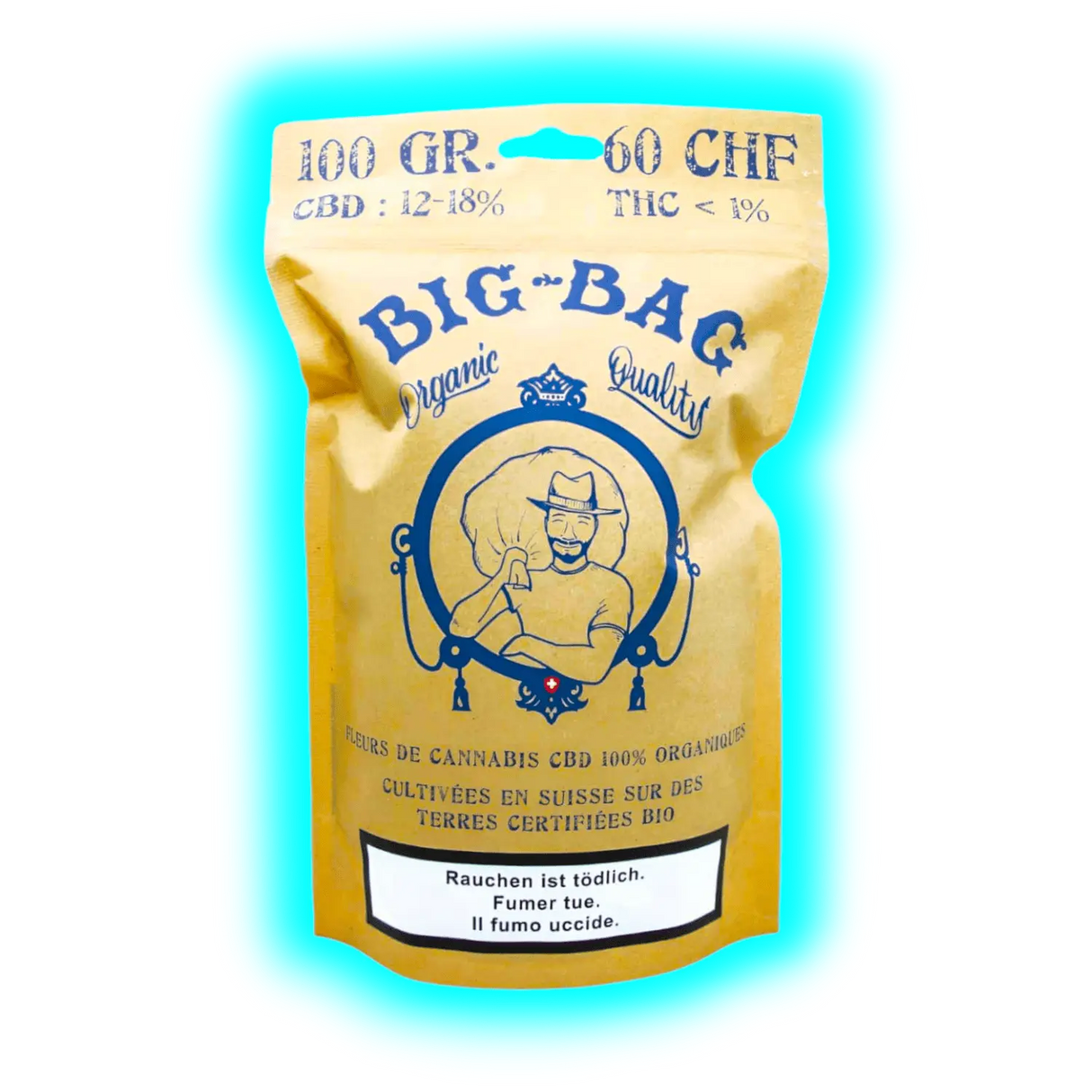 Big Bag Organic Quality CBD 100g