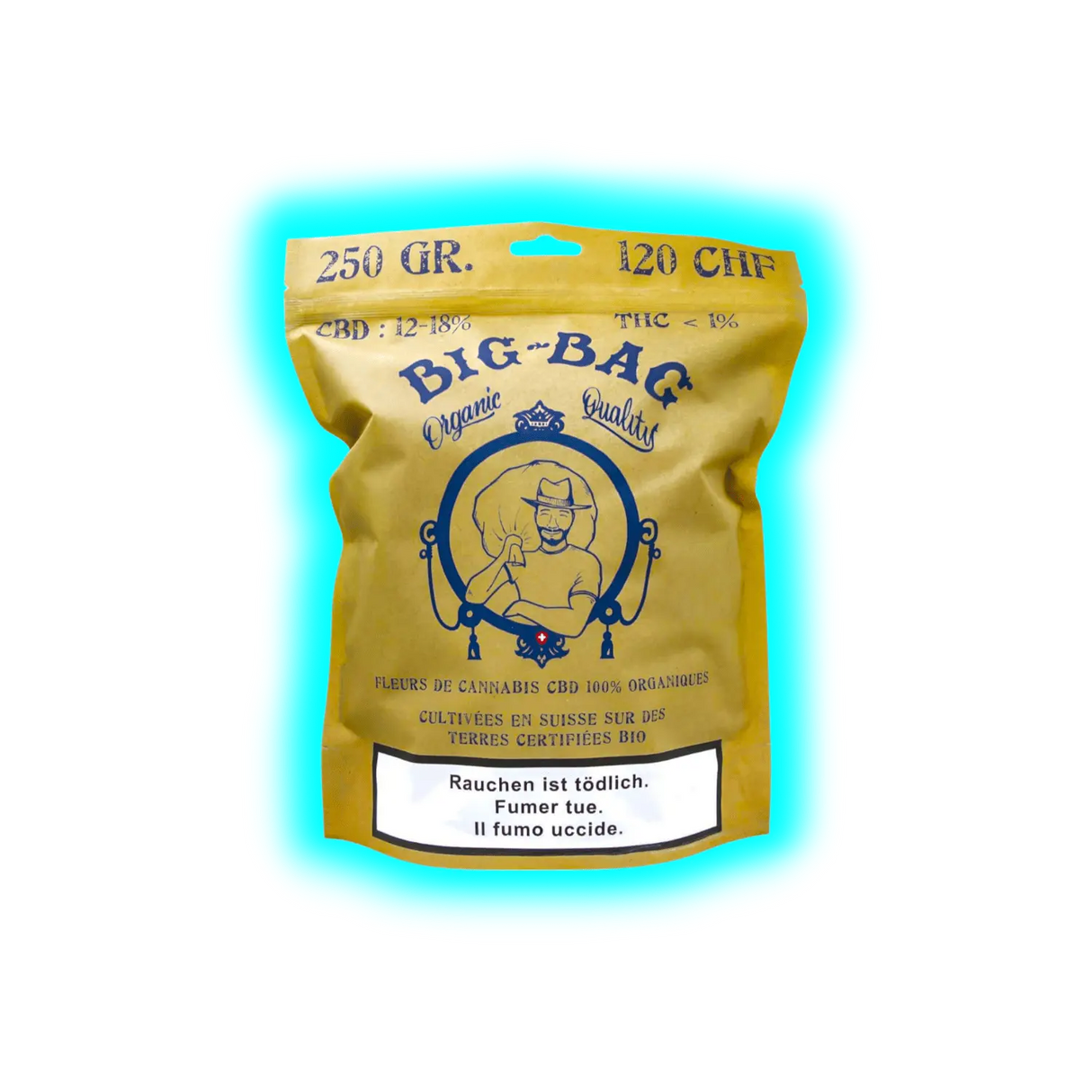 Big Bag Organic Quality CBD 250g