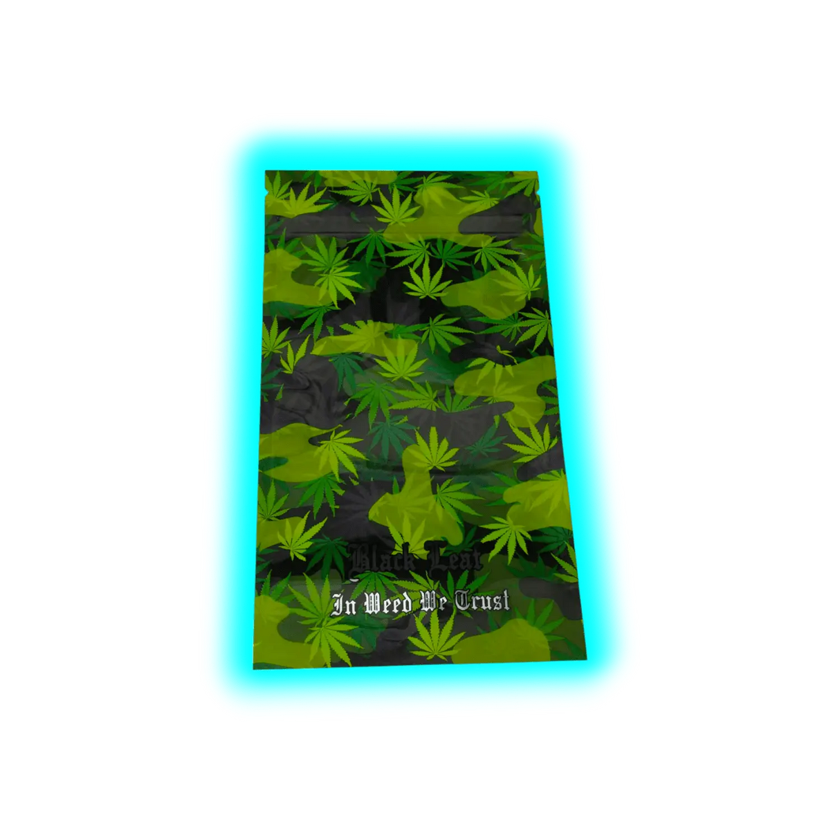 Black Camouflage Smellproof Bags 192 x 102mm 50pcs