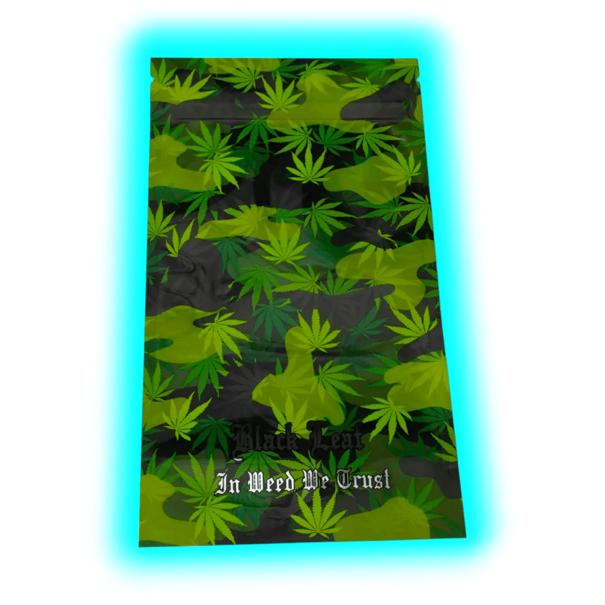 Black Camouflage Smellproof Bags 192 x 102mm 50pcs