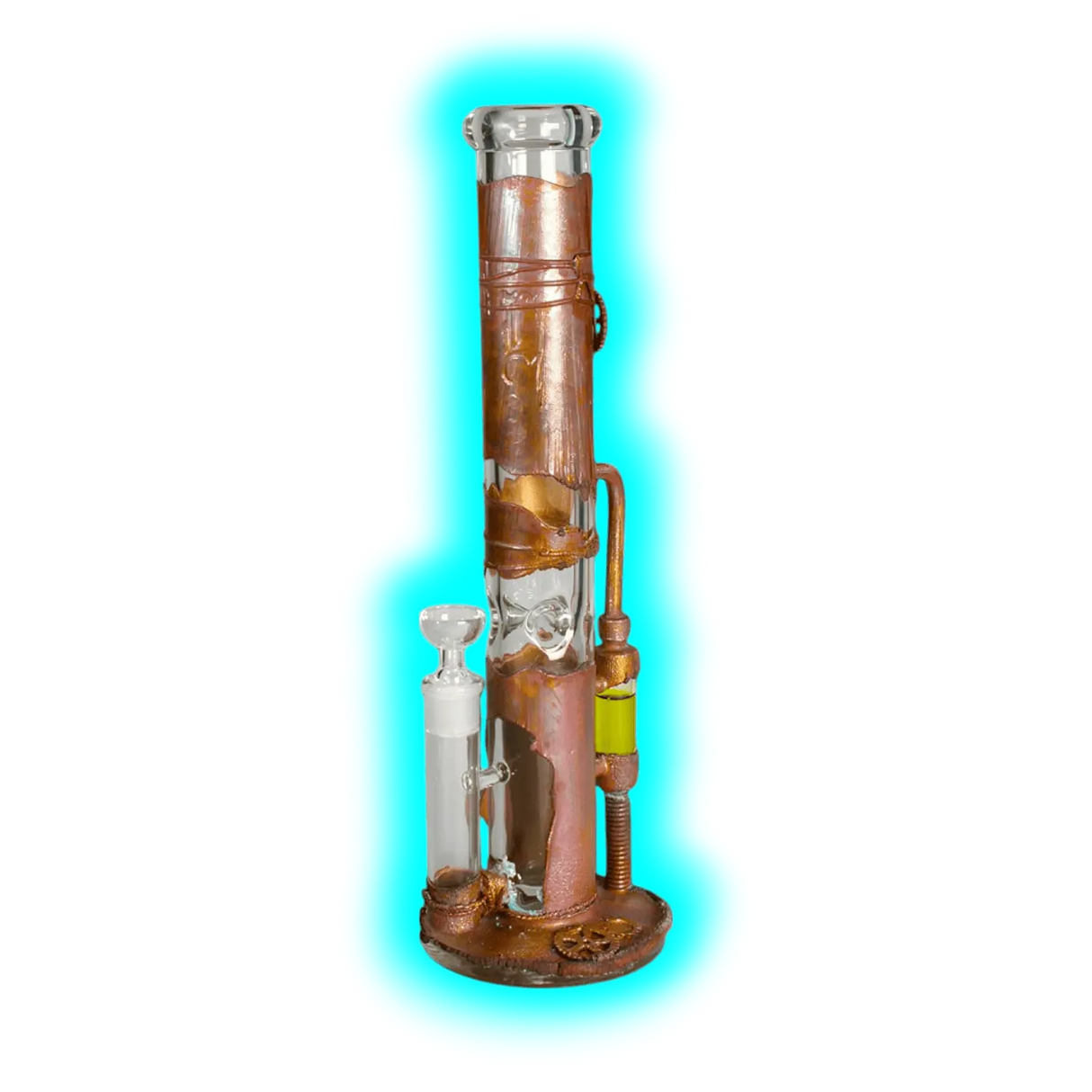 Black Leaf 'Archimedes Reactor' Ice Bong mit Kupfermantel 40cm